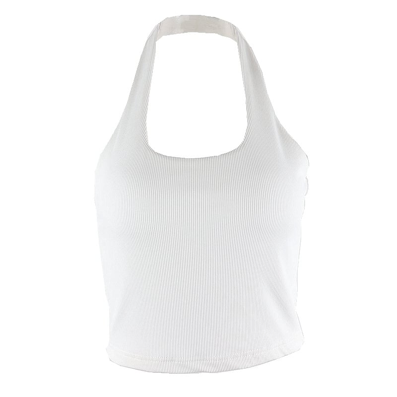 Elegant Short Halter Top