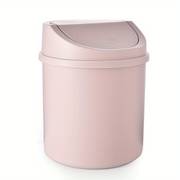 Compact Desk Trash Bin with Lid