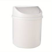 Compact Desk Trash Bin with Lid